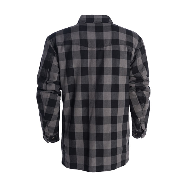WCC Dominator riding flannel shirt grey/black CE appr.
