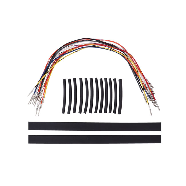 Namz, handlebar wiring extension kit. +12"