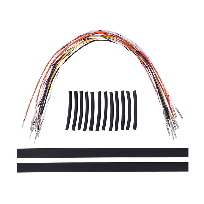 Namz, handlebar wiring extension kit. +15"