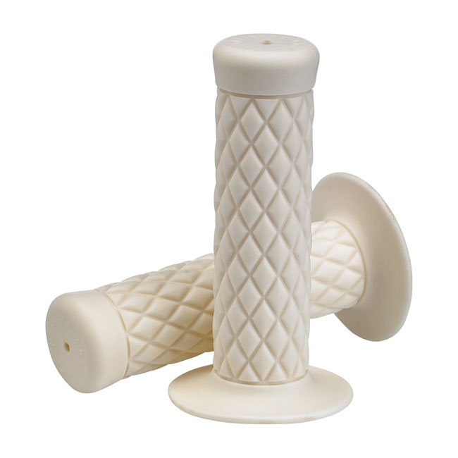 Biltwell 7/8" TPV grips Thruster white