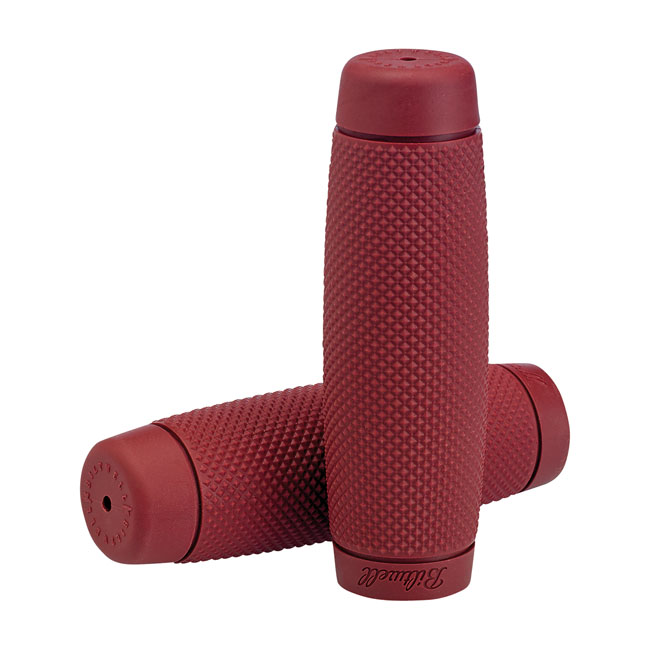 Biltwell 7/8" TPV grips Recoil oxblood