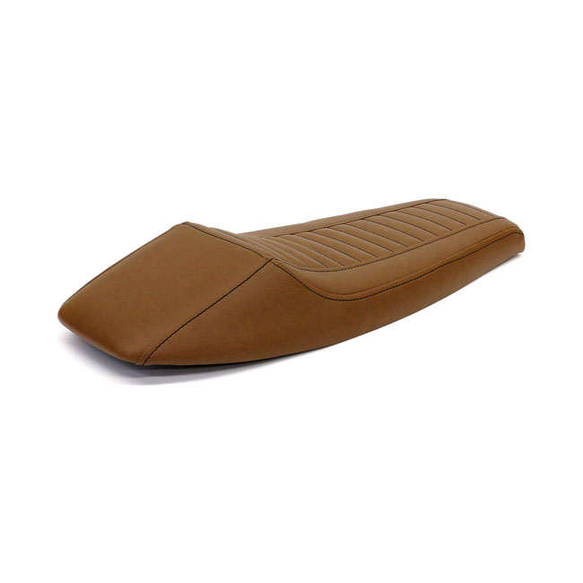 C-Racer, Flat Racer SCR4FC seat fully covered. Dark brown