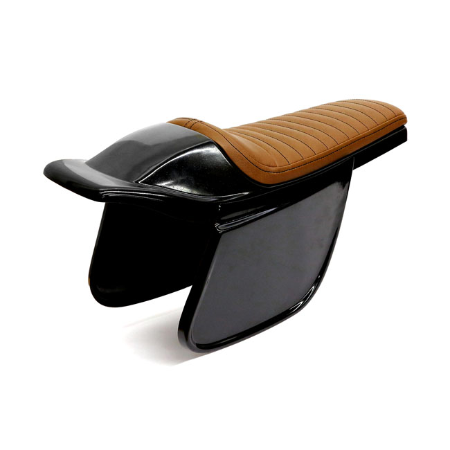 C-Racer, Bolntor SCR5.1 Flat Track seat. Dark brown