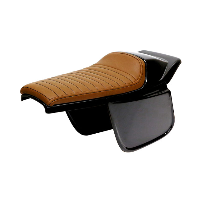 C-Racer, Bolntor SCR5.1 Flat Track seat. Dark brown