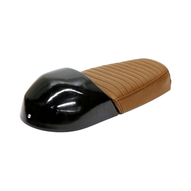 C-Racer, Multiseat CafÃ© Racer - Scrambler seat. Dark brown