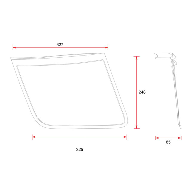 C-Racer, Vintage racing side number plates black