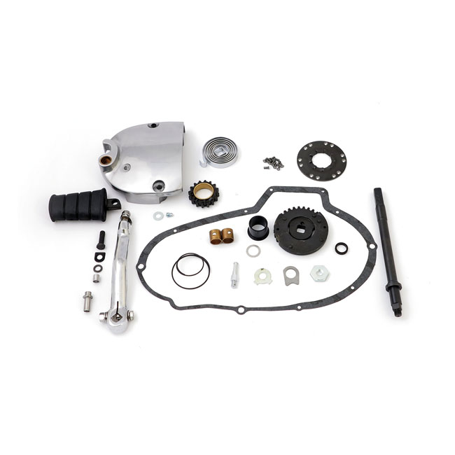 Sportster kick start kit, polished