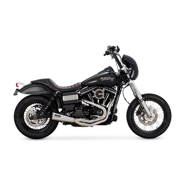Vance & Hines, stainless 2-1 Upsweep exhaust