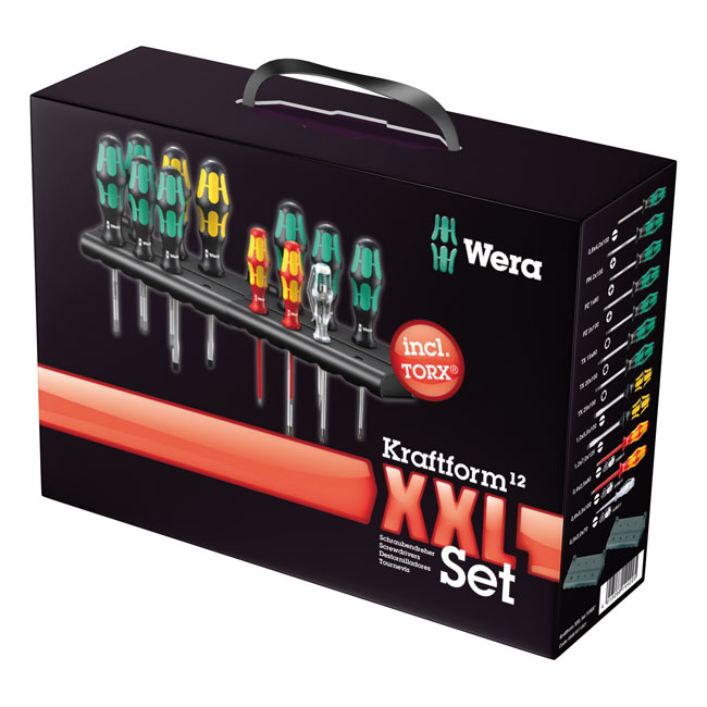 Wera, Kraftform Big Pack 300 Plus screwdriver 12pc kit