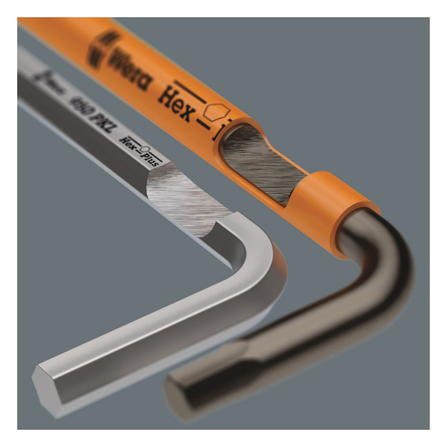 Wera hex key set multicolor - US sizes