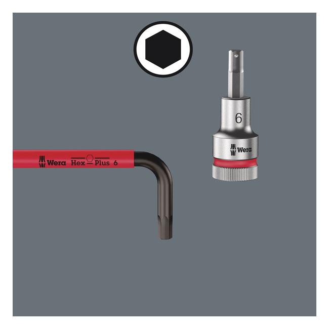Wera hex key set multicolor Magnet - Metric