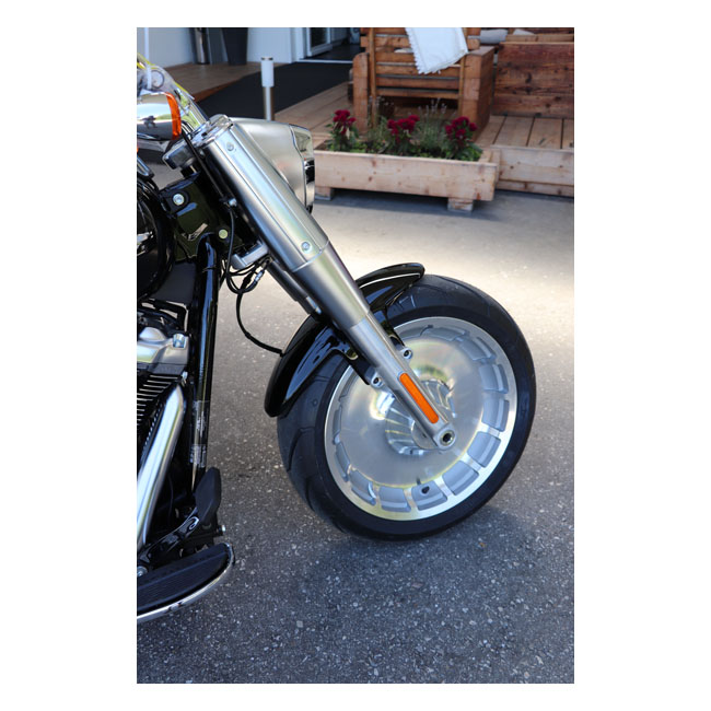 Cult-Werk, front fender 'Custom V1'. Gloss black