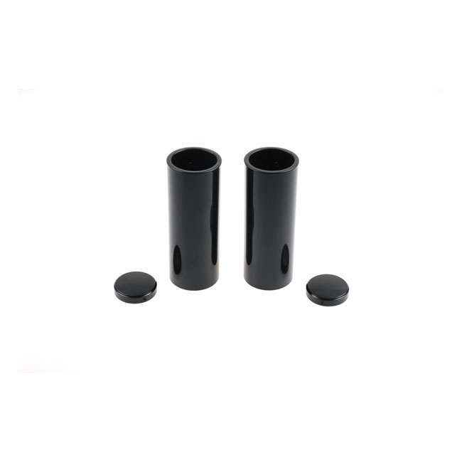 Cult-Werk, 4-piece fork tube cover kit. Gloss black