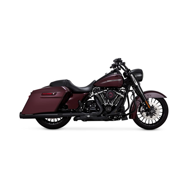 Vance & Hines, Torquer 450 slip-on mufflers. Black