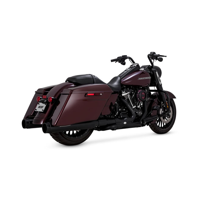 Vance & Hines, Torquer 450 slip-on mufflers. Black