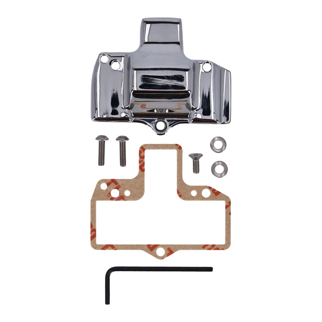 MIKUNI CHROME TOP COVER, SMOOTH