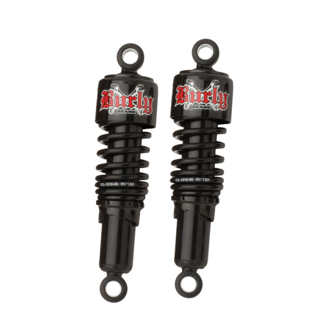 Burly, Slammer shocks set 10.5". Black