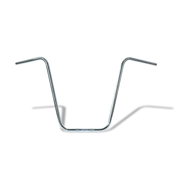 Fehling apehanger 7/8" 19" high krom, TUV appr