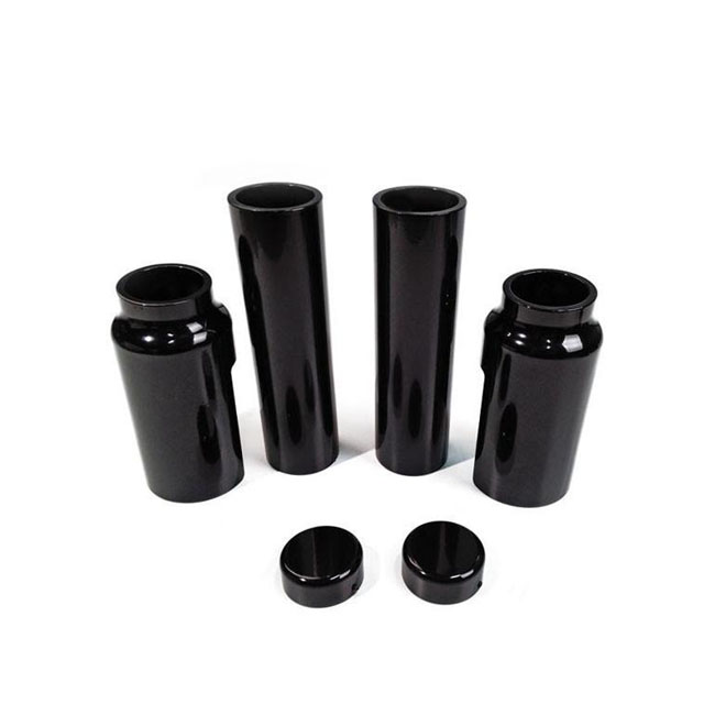 Killer Custom, 'Aggressor' series full fork cover set. Black