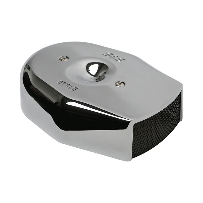 S&S, Stealth Tribute air cleaner kit. Chrome