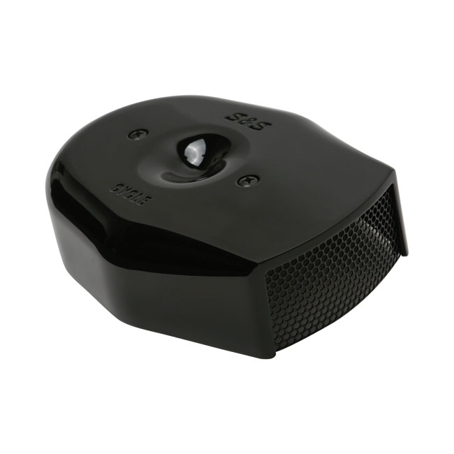 S&S Stealth Tribute air cleaner cover. Black