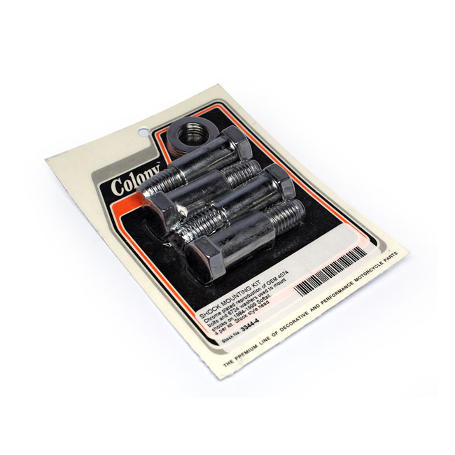 Colony, shock mounting kit. Chrome