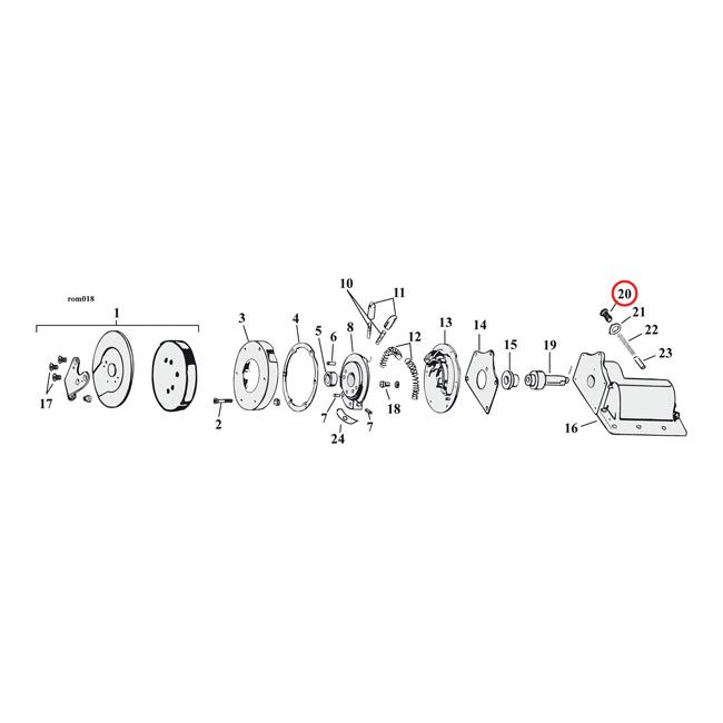 CAM FOLLOWER RETAINER