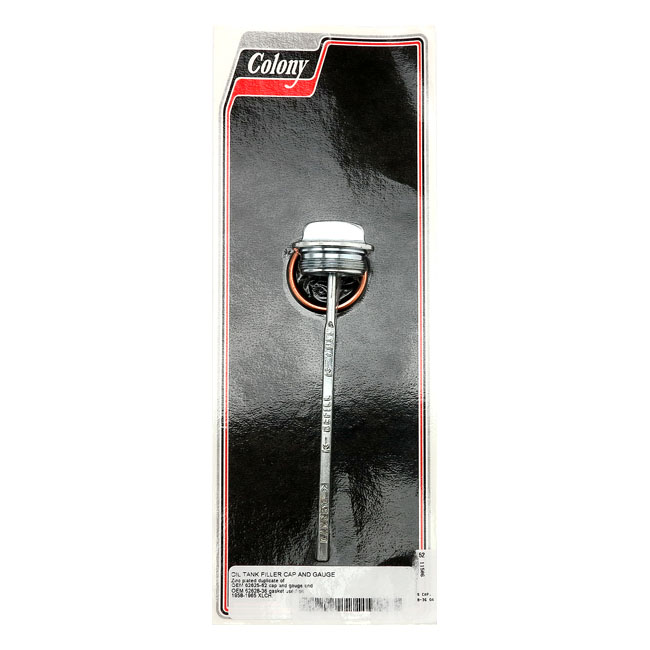 Colony, screw-in dipstick. Zinc