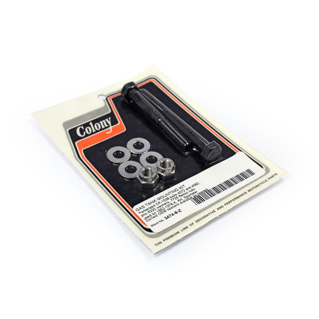 Colony, bensintankmontering kit svart