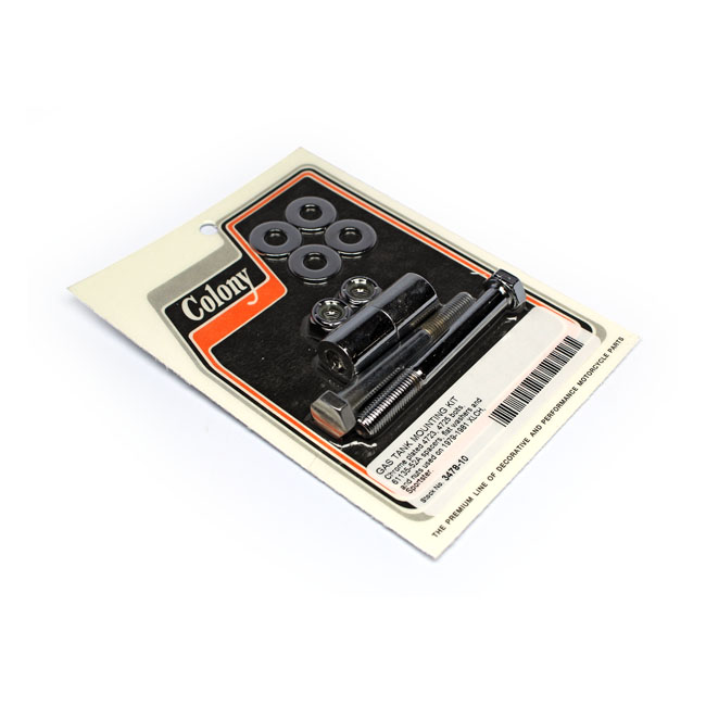 Colony, bensintankmontering kit krom