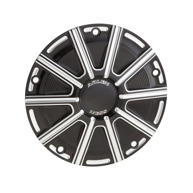 Arlen Ness, 10-Gauge I derby cover. Black Contrast