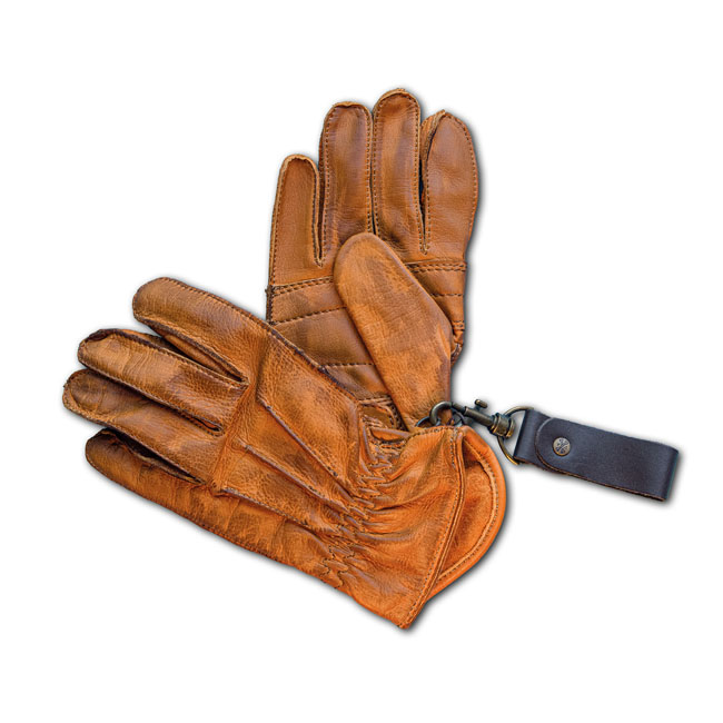 13 1/2 Lowlander gloves cognac