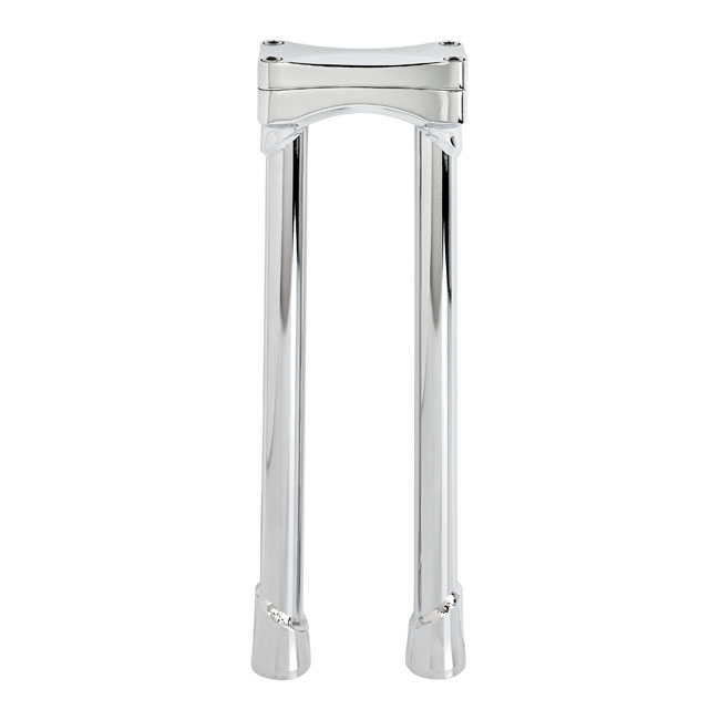 Biltwell Murdock O/S straight risers 14" chrome, TUV appr.