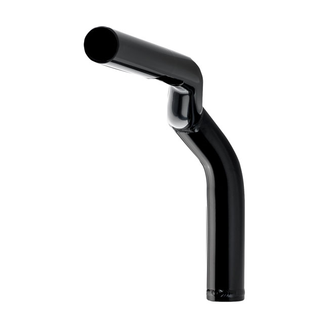 Biltwell Tyson XL pullback styre 8" svart slotted, TUV