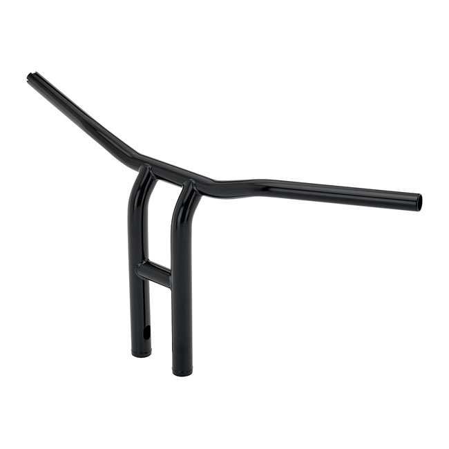 Biltwell Tyson XL pullback styre 14" svart TBW, TUV appr