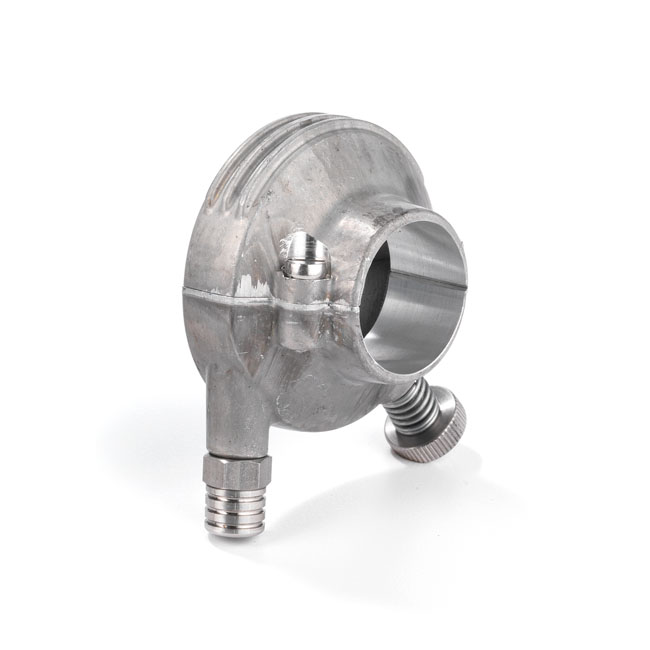 K-TECH 1” DELUXE THROTTLE HOUSING. RAW ALUMINUM