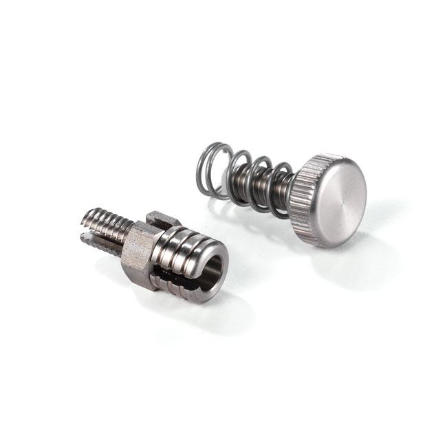 K-Tech, stainless tension screw, spring & cable adjuster kit