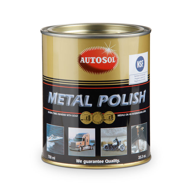 Autosol, Metal Polish. 750cc tin
