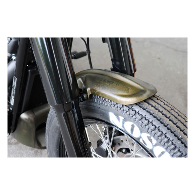 Cult-Werk, FXBB front fender 'Old School'. Matte black