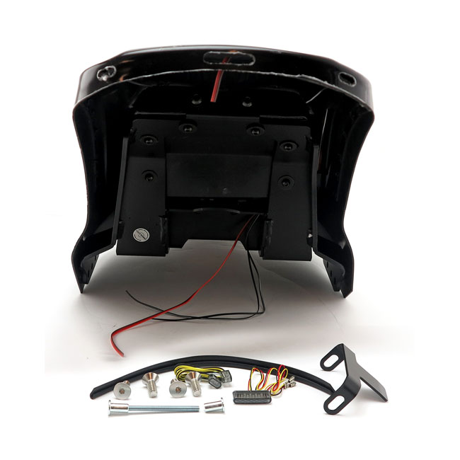 Cult-Werk, Softail wide fender kit 'Racing'. 2-up seat
