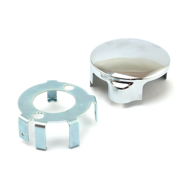 M8 starter end cover kit, chrome