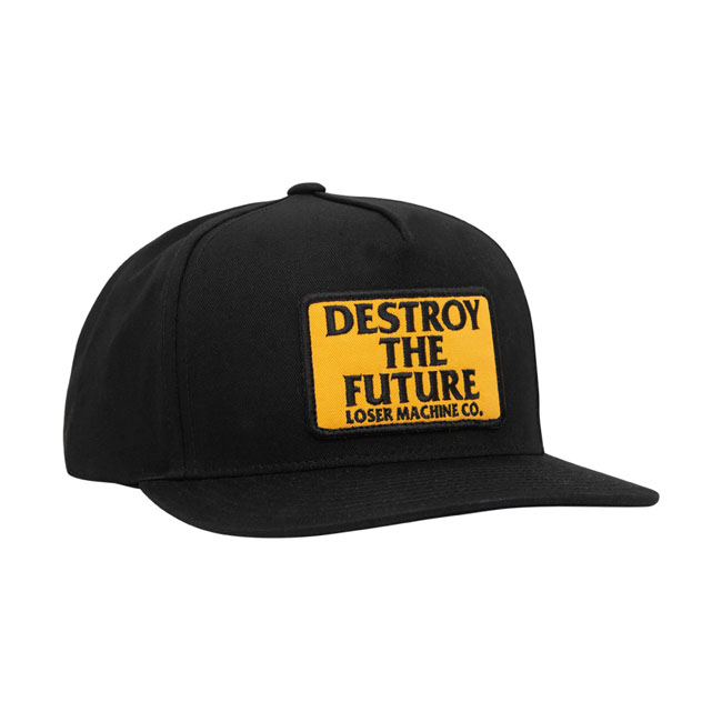 Loser Machine DTF snapback cap black