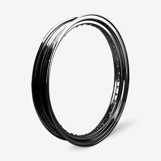 Wheel rim 3.00" x 23". Black