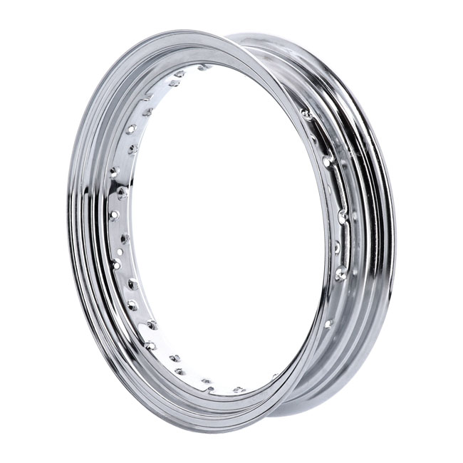 Wheel rim 3.50" x 18". Chrome