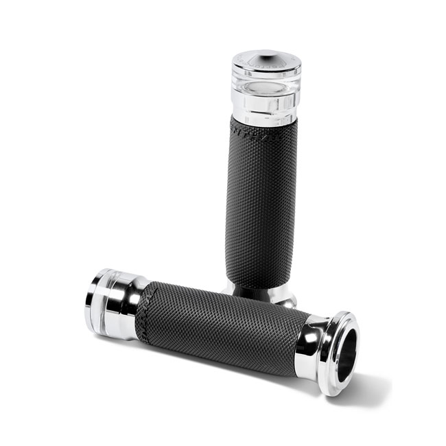 PM, Contour Vision LED turn signal grips. Chrome