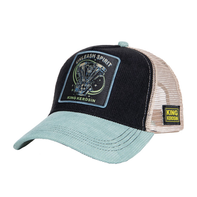 King Kerosin Unleash Spirit cap black & blue