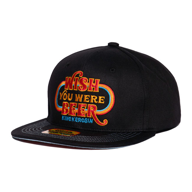 King Kerosin Wish you were beer cap black