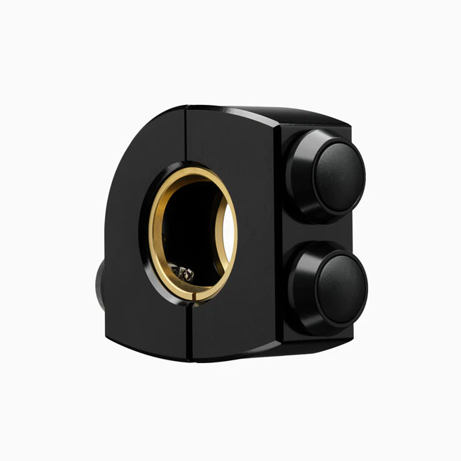 Motogadget mo.switch 3 push button housing. Black