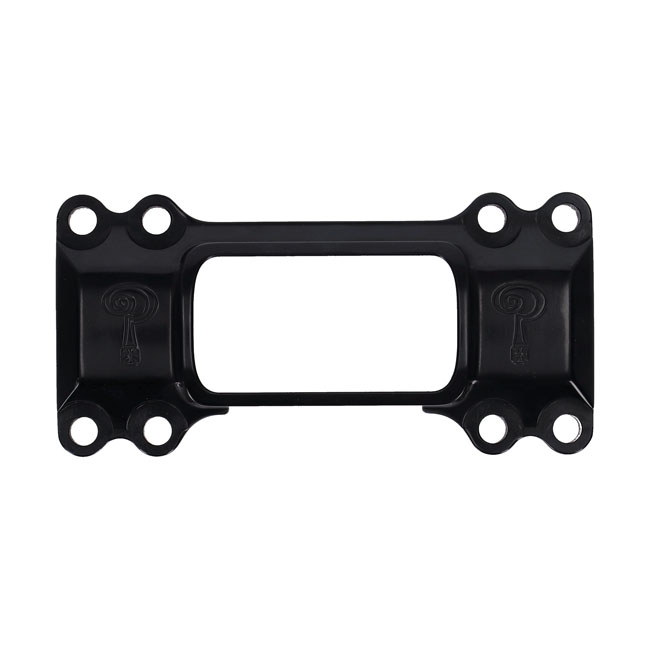 Indian Larry, M8 Softail BK Brawler risers 6". Black