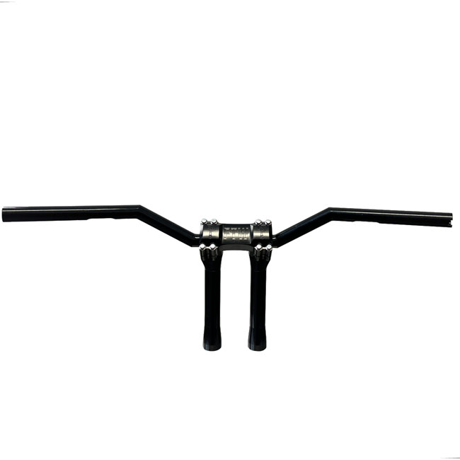 Indian Larry, BK Brawler aluminum handlebars 3" rise. Black